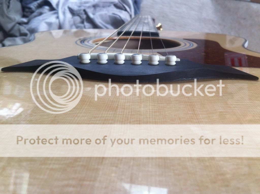 Taylor 214 Bridge Lifting The Acoustic Guitar Forum