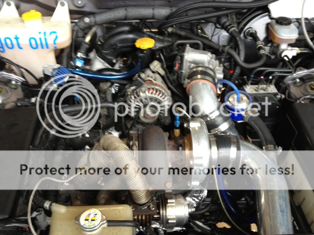 Turbo 8 first start up and won't idle