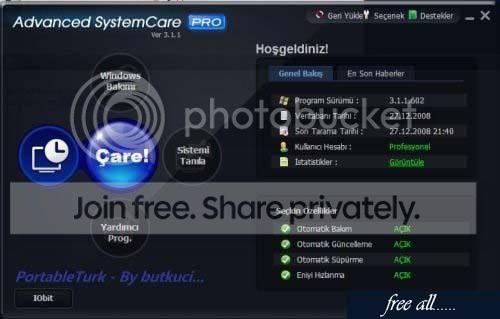  Portable Advanced SystemCare Personal v3.1.1.602