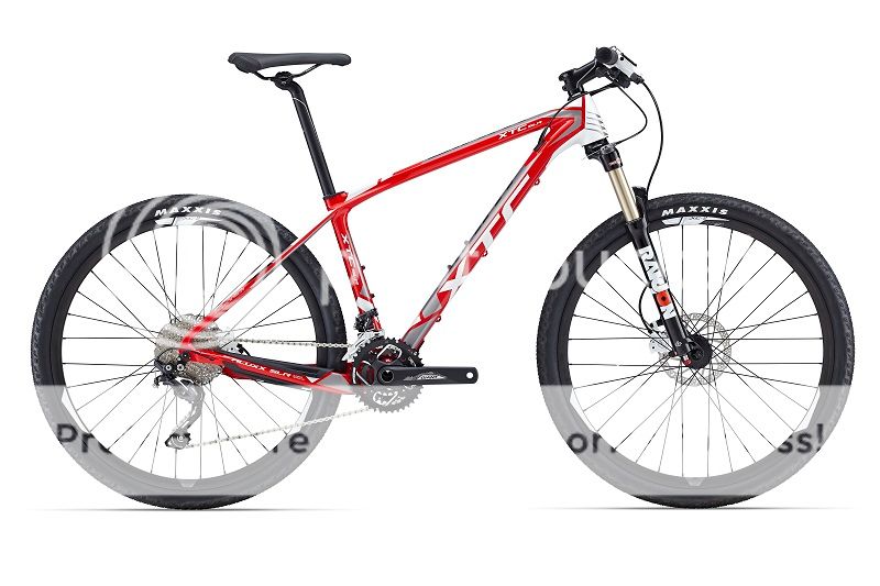 giant 2016 xtc slr 4 (27.5) 爬山车~红底白花